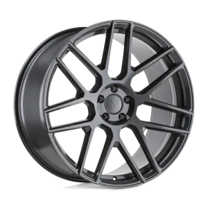 Mandrus – MIGLIA – Gunmetal – 20″x10″ 25mm – All weather Wheels – 2010MGL255112G66